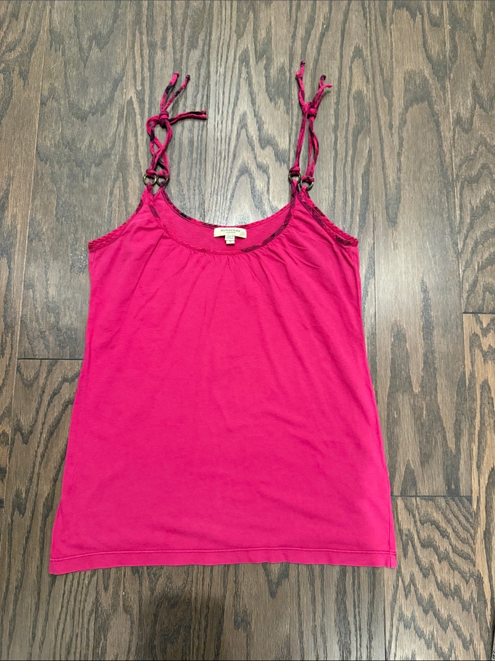 Burberry Hot Pink  Tank Top